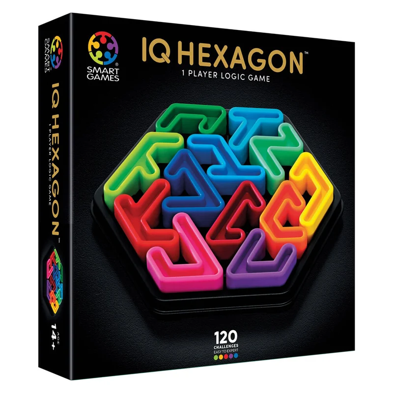 Smart Games IQ Deluxe Hexagon Puzzle Game