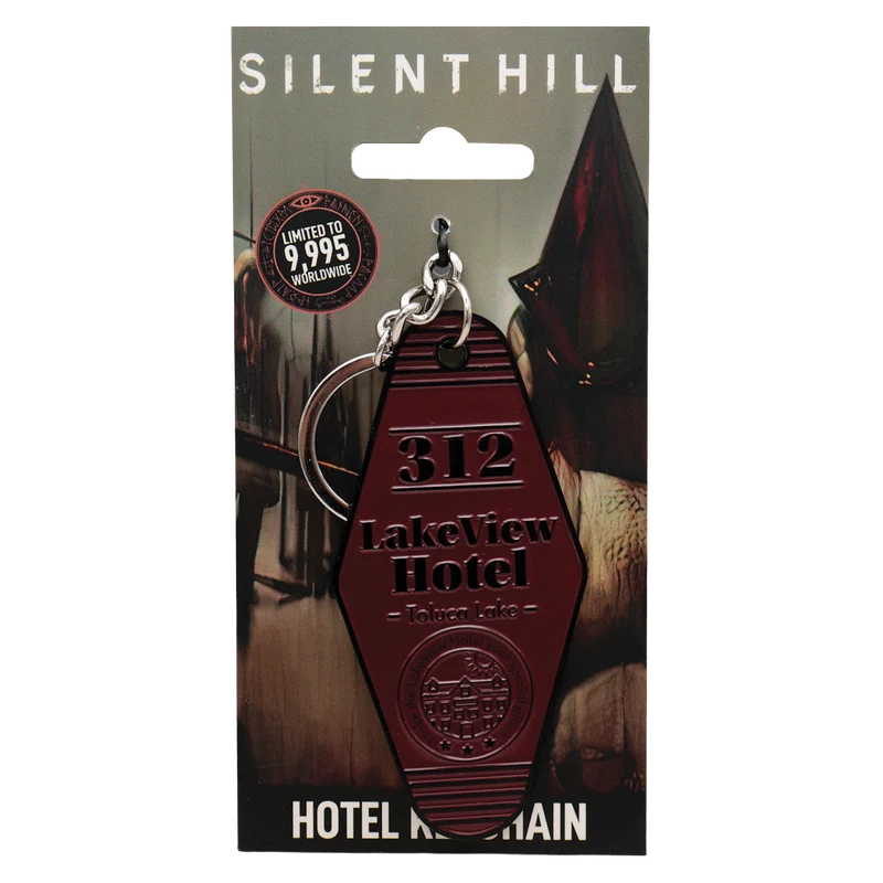 Fanattik Limited Edition Silent Hill 2 - Hotel Keychain - Red Edition