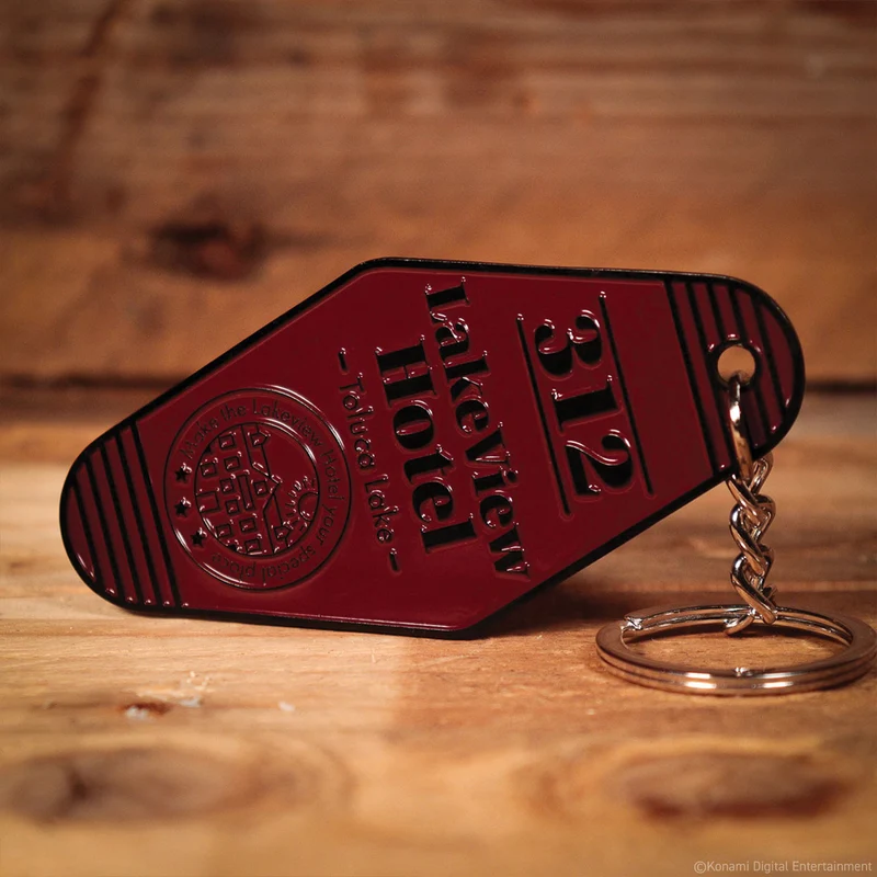 Fanattik Limited Edition Silent Hill 2 - Hotel Keychain - Red Edition