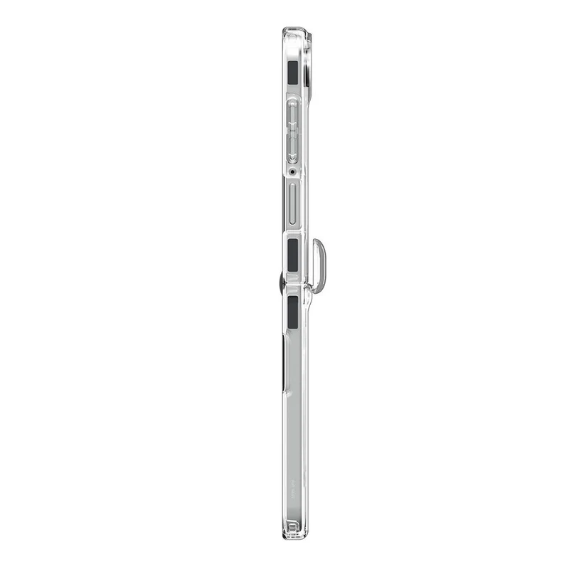 Spigen Galaxy Z Flip 8 Ultra Hybrid Pro (MagFit) Case (Clear Case / White Ring)