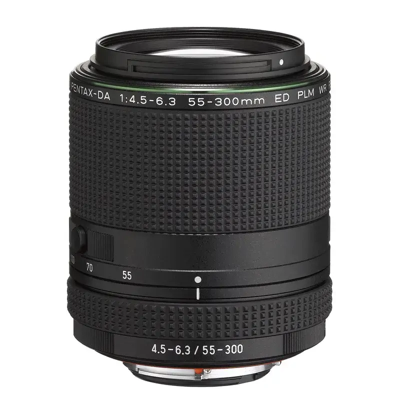 Pentax HD DA 55-300mm f/4.5-6.3 ED PLM WR RE Lens - 12V | Telephoto zoom | 89