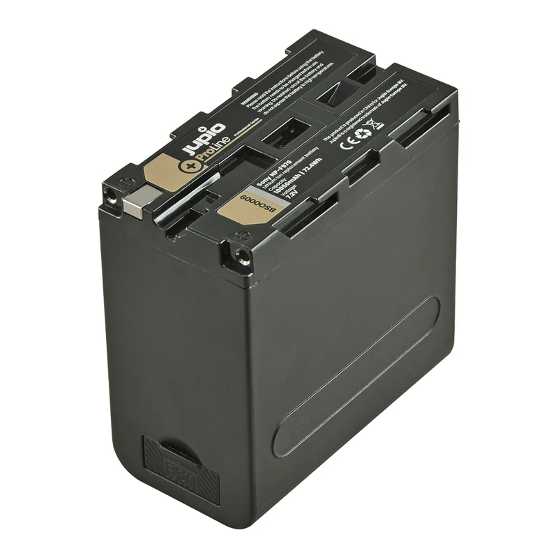 Jupio ProLine Li-ion 7.2V 10050mAh Battery For Sony NP-F970 Camera