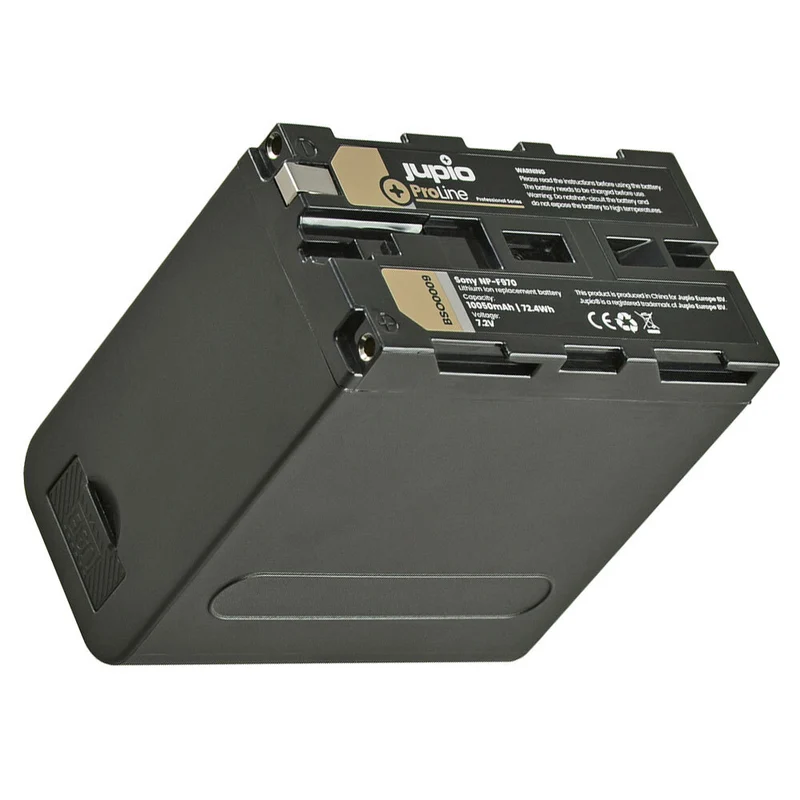 Jupio ProLine Li-ion 7.2V 10050mAh Battery For Sony NP-F970 Camera