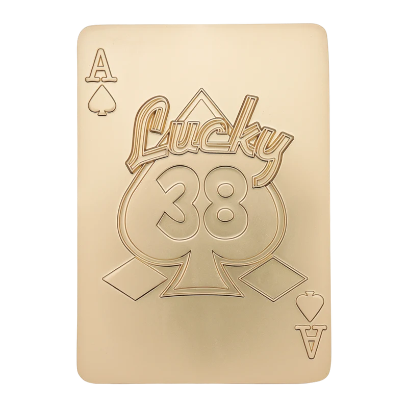 Fanattik Limited Edition Fallout : New Vegas - Lucky 38 Imitation Gold Casino Set
