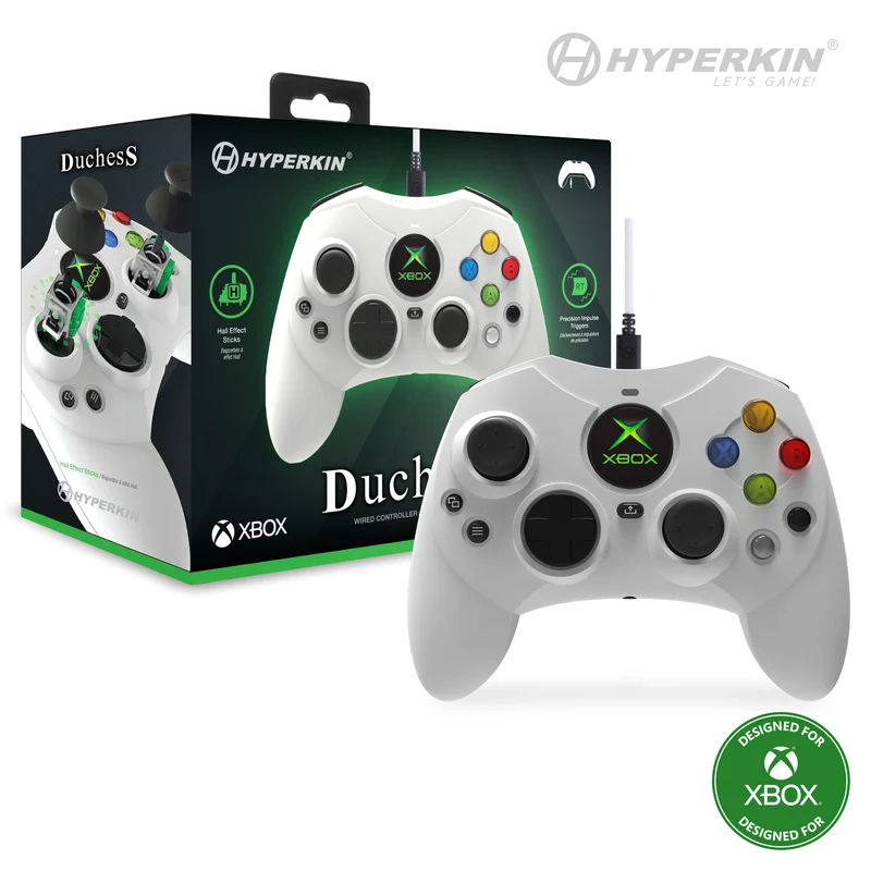 Hyperkin DuchesS Wired Controller for Xbox Series X|S/ Xbox One (White)
