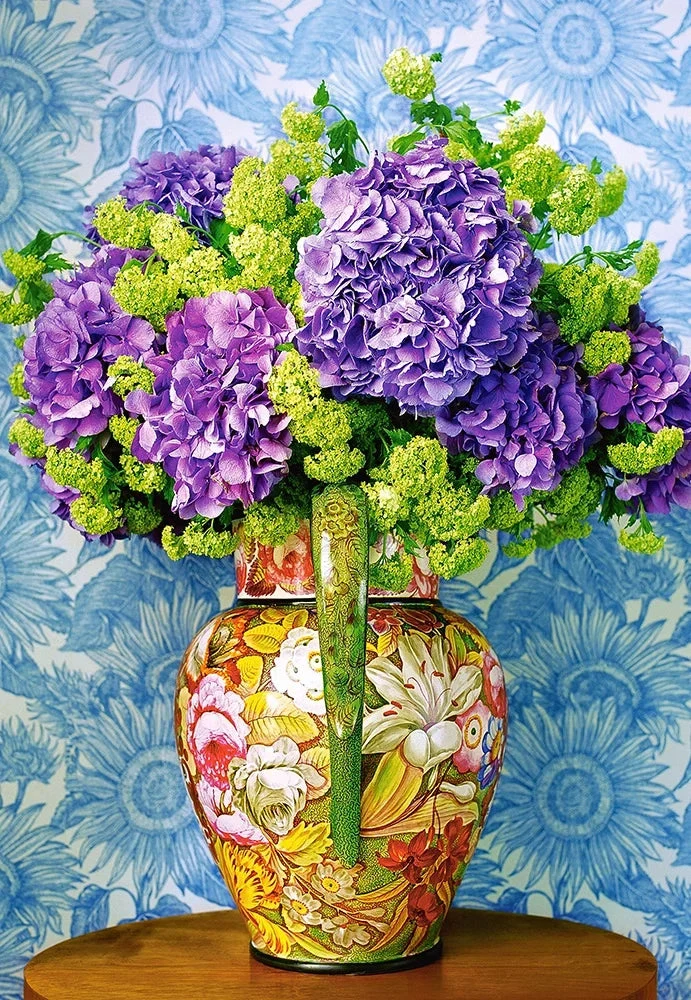 Castorland 1000-Pieces Bouquet of Hydrangeas Puzzle