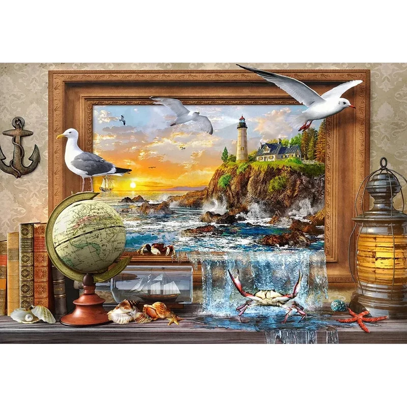 Castorland 1000-Pieces Marine Life Puzzle