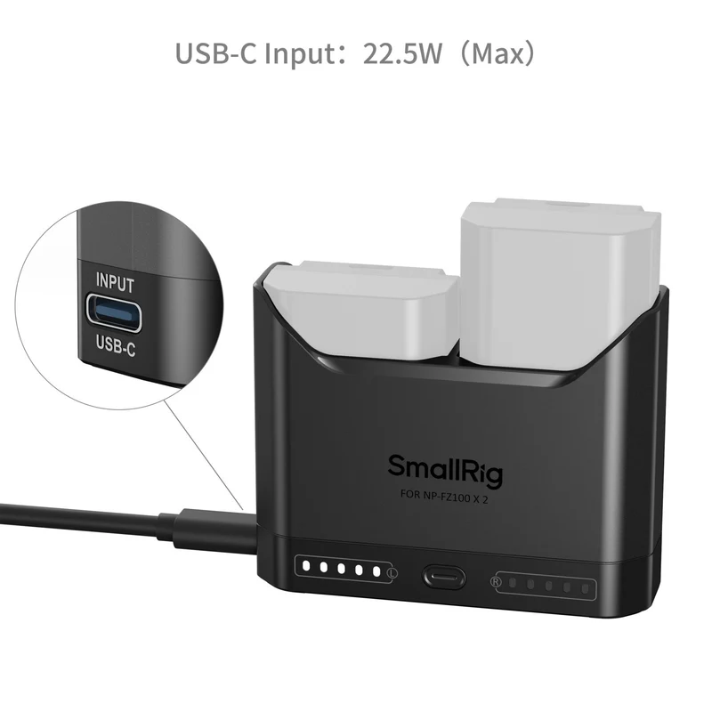 SmallRig Camera Battery Charger for NP-FZ100 5489