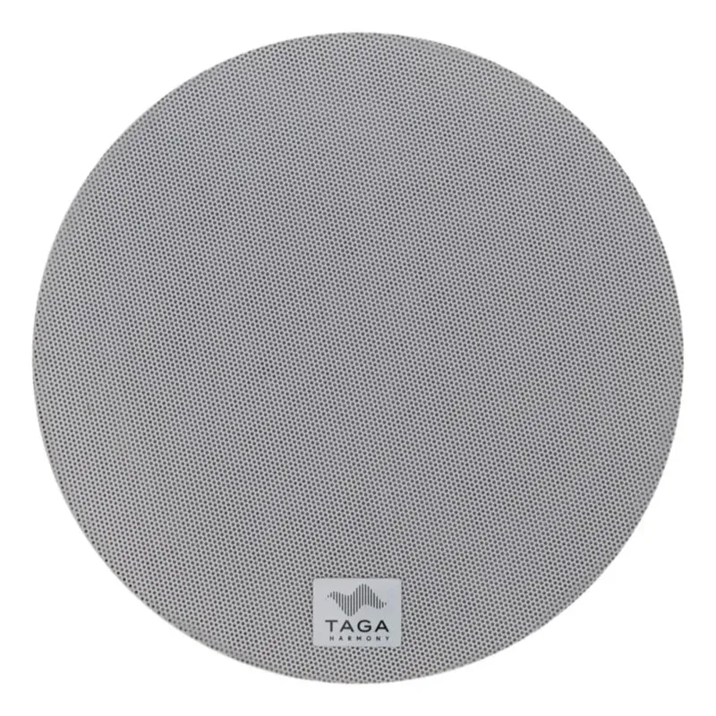 TAGA Harmony 8" 2-Way In-Ceiling Speakers Pair (White)