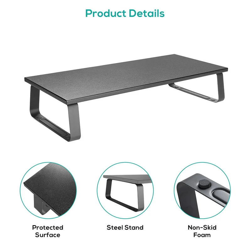 Activiva Monitor Stand Riser (Black)