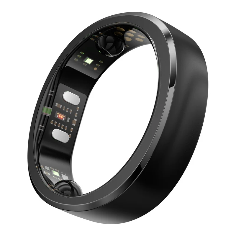 RingConn Gen 3 Smart Ring - Size 14 (Matte Black)