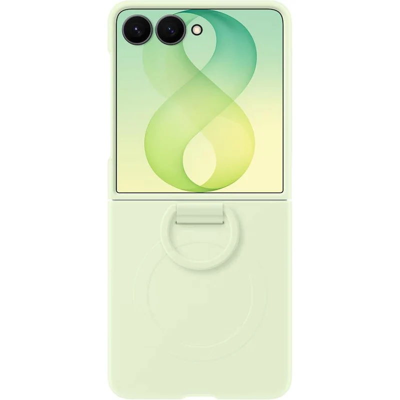 Samsung Silicone Ring Magnet Case for Galaxy Z Flip8 (Mint)