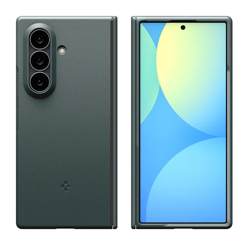 Spigen Galaxy Z Fold 8 Ultra Air Fit Pro (MagFit) Case (Abyss Green)