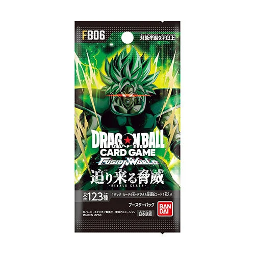 Bandai Dragon Ball Super Card Game Fusion World Rivals Clash Booster Box FB06 Japanese