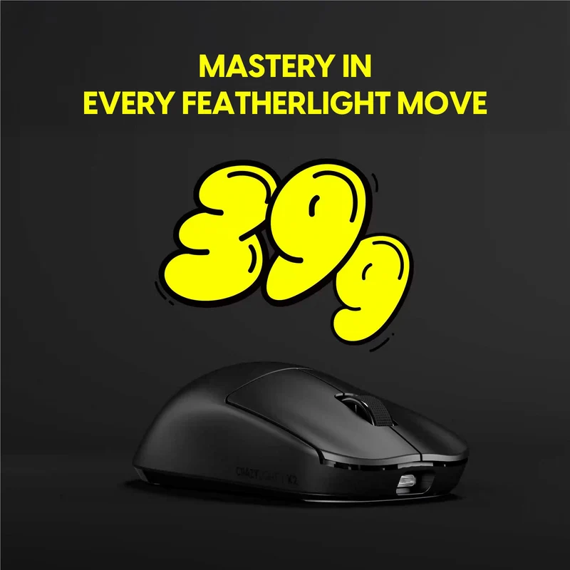 Pulsar X2 CrazyLight Medium (Jet Black)