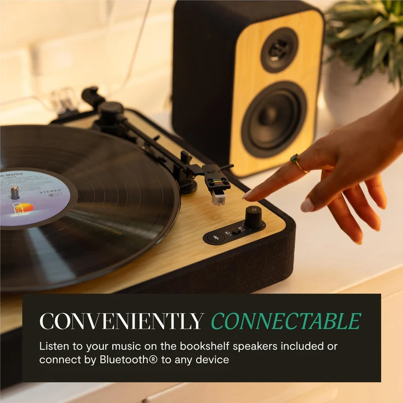 Marley Revolution Turntable with Speakers