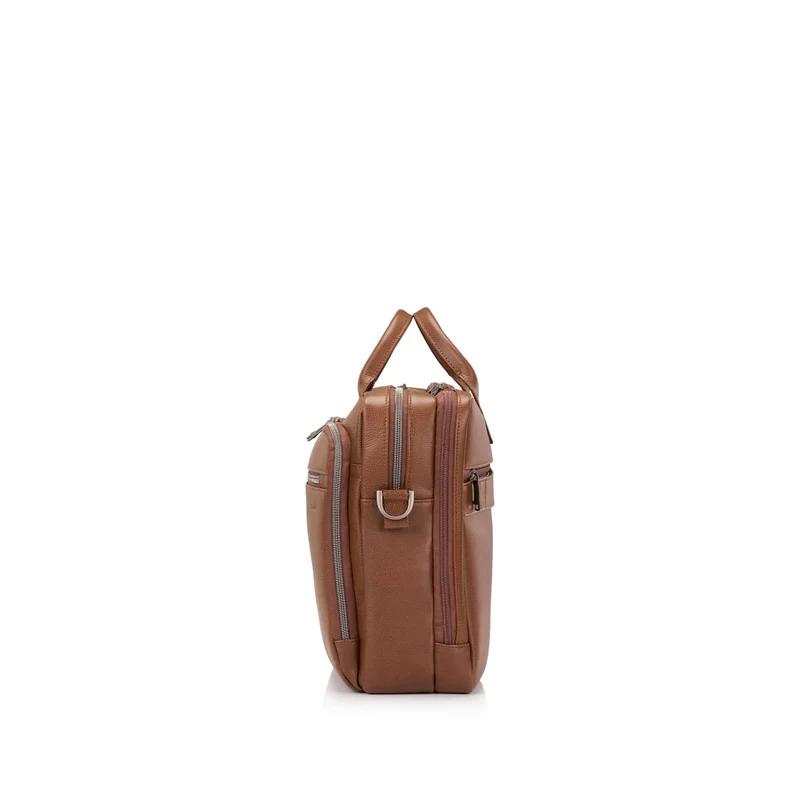 Samsonite Classic Leather Toploader (Cognac)