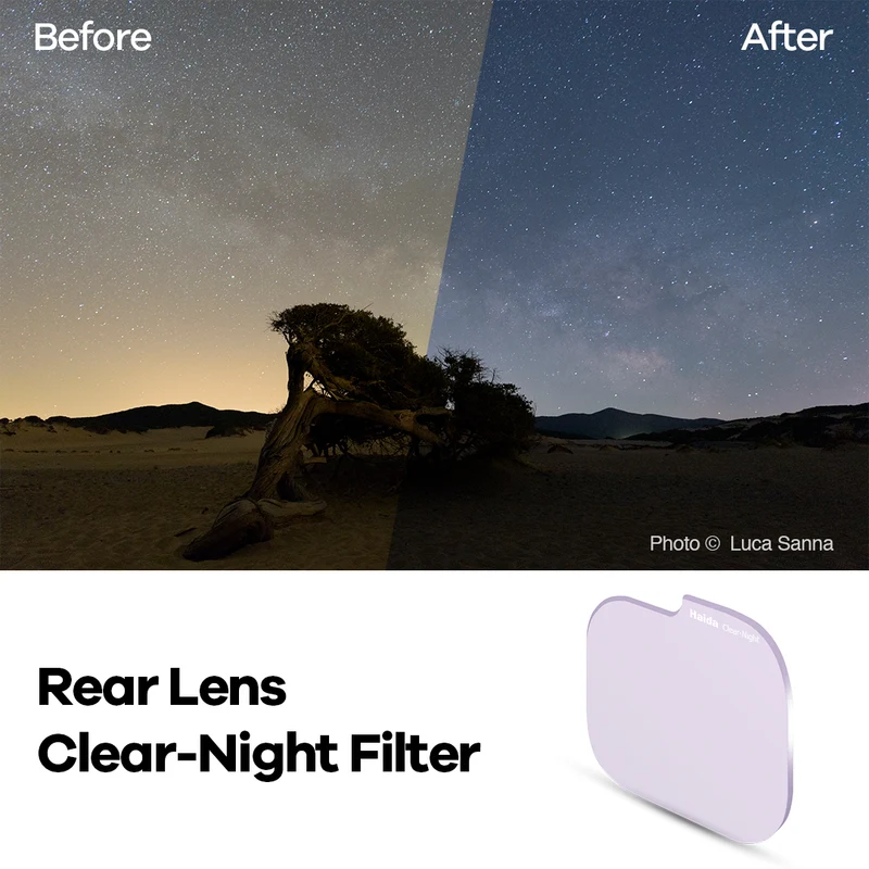 Haida Rear Clear-Night Filter for Ultra-Wide Lenses