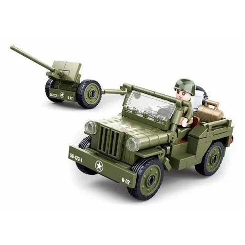 Sluban 143pc WWII Willys Jeep