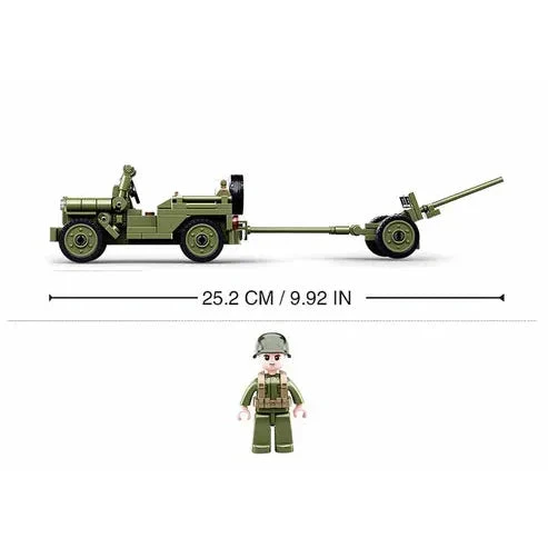 Sluban 143pc WWII Willys Jeep