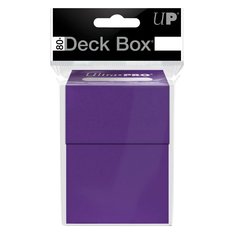 Ultra Pro: UP82482 PRO 80+ Deck Box: Purple Cards