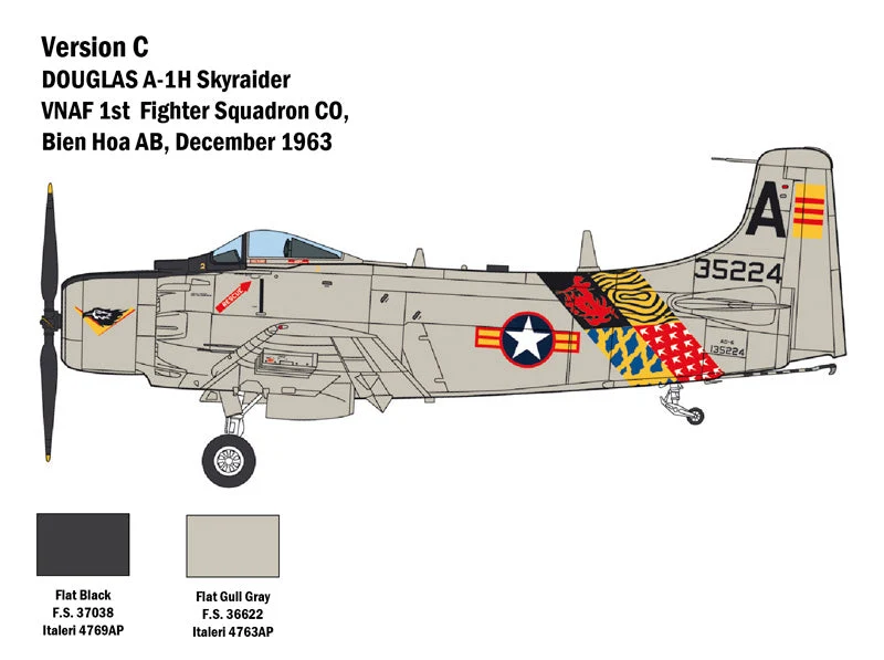 Italeri 1/48 A-1H Skyraider