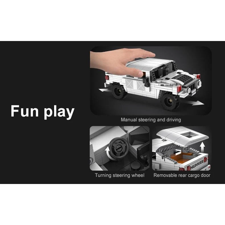 Hasegawa 1/24 328pc Humvee Off-road Truck