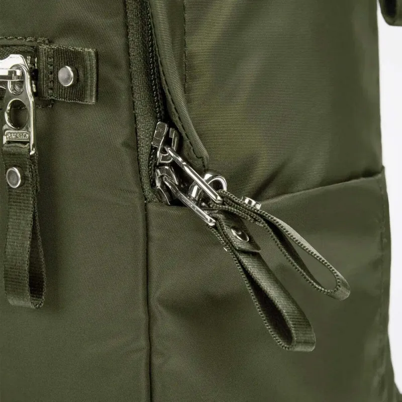Pacsafe W Anti-Theft RFID Blocking 13" Laptop Backpack 10L Olive