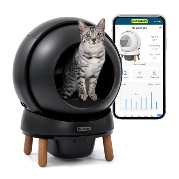 PetSafe® ScoopFree SmartSpin™ Self-Cleaning Litter Box