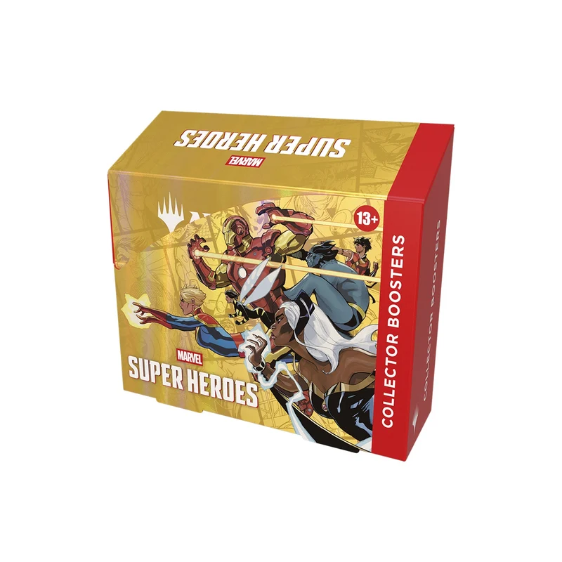 Wizards Of The Coast Magic the Gathering Marvel Super Heroes Collector Boosters 12 Boosters Per Display