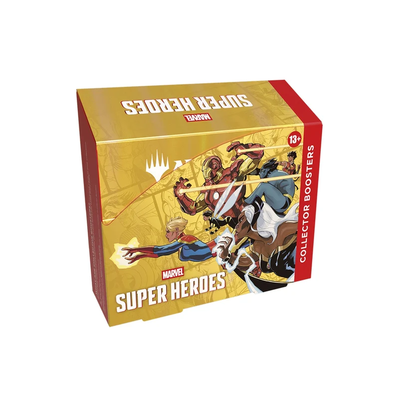 Wizards Of The Coast Magic the Gathering Marvel Super Heroes Collector Boosters 12 Boosters Per Display