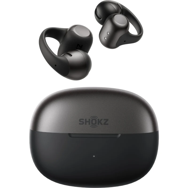 Shokz OpenDots 2 Open-Ear Earbuds (Black)