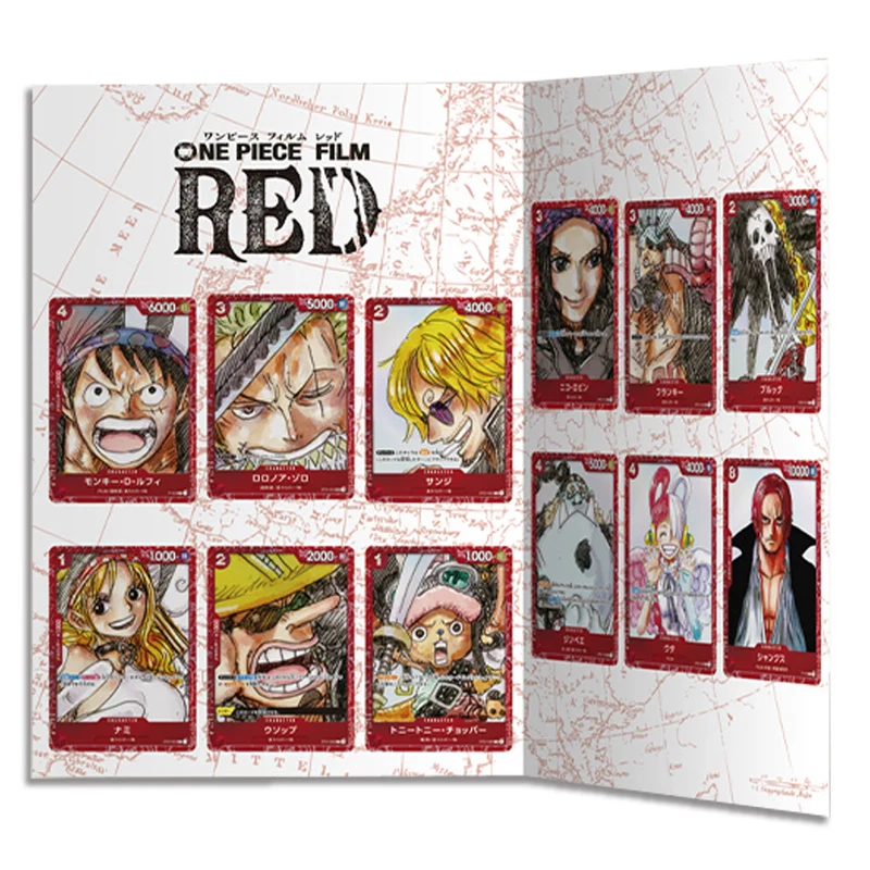 Bandai One Piece Card Game Premium Card Collection One Piece Film Red Edition Japanese Version