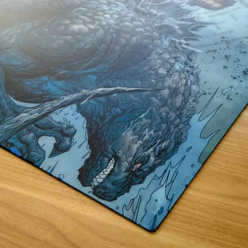 ARBITER STUDIO TENKO GODZILLA 2.0 Lunar Speed 500x400mm Glass Mousepad- Shipwreck