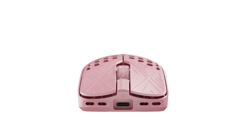 ARBITER STUDIO TENKO Akitsu Medium Carbon Fiber 8K Wireless Gaming Mouse (Pink)
