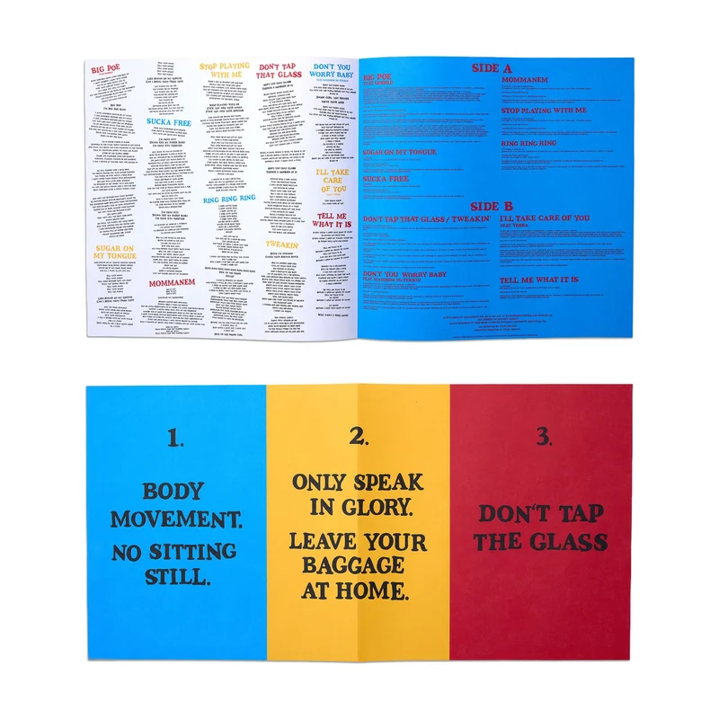 Don’t Tap The Glass (1 Year Anniversary) (Clear Vinyl)