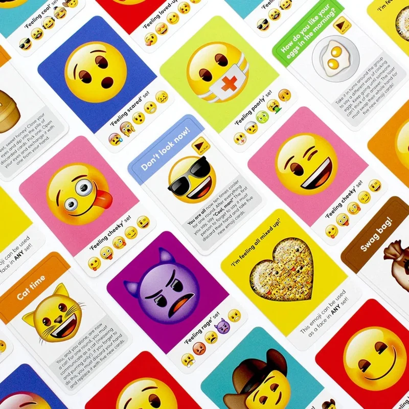 Ginger Fox The Emoji Game Party Game