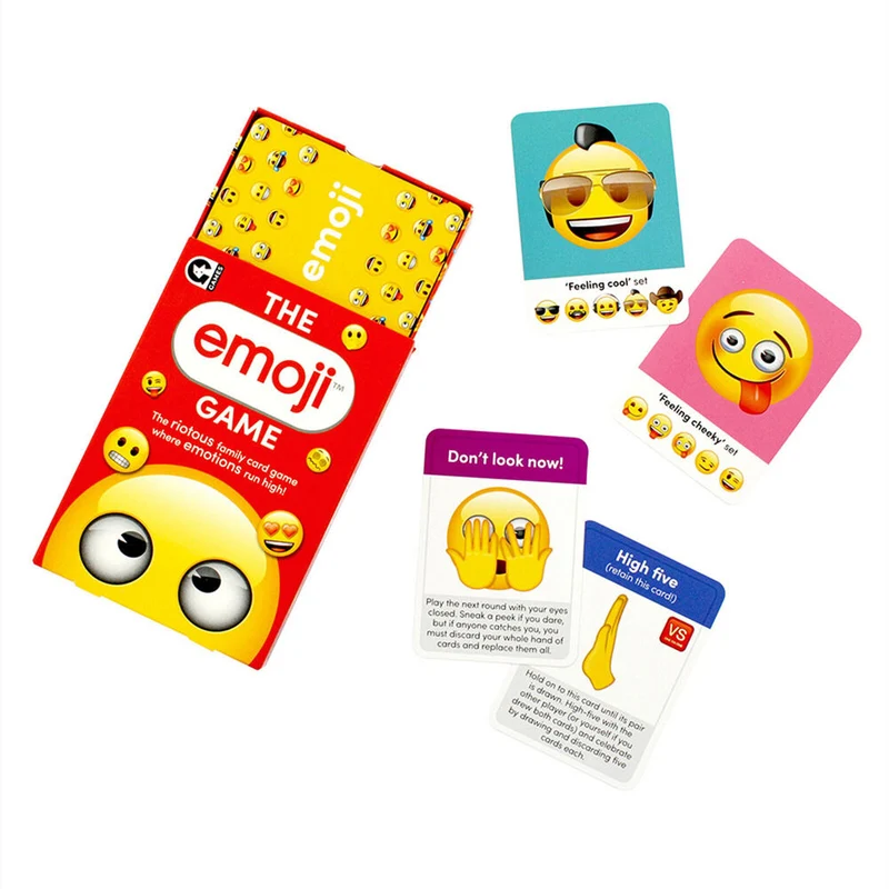 Ginger Fox The Emoji Game Party Game