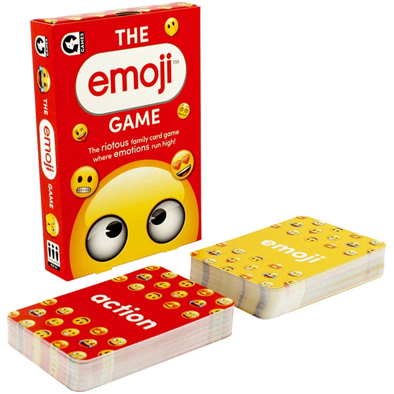 Ginger Fox The Emoji Game Party Game