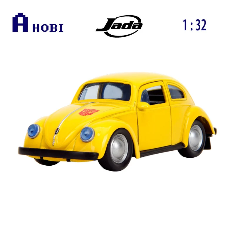 Jada 1:32 Scale Transformers G1 Bumblebee Volkswagen Beetle Diecast Car Model