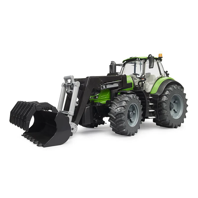 Bruder 1:16 Scale Deutz 8280 TTV With Frontloader Agriculture Tractor Model