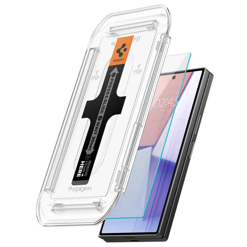 Spigen Samsung Galaxy Z Fold 6 EZ Fit GLAS.tR Slim 2PCS Glass Screen Protector - Clear