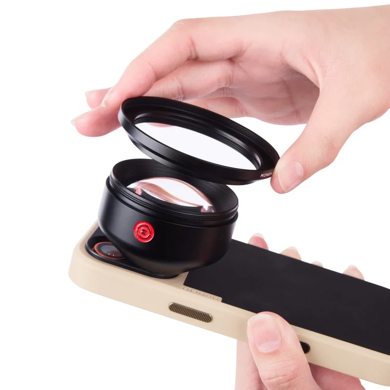 Moment 67mm Mobile Lens Filter Mount II - for Tele 58mm, Wide 16mm, Macro 75mm