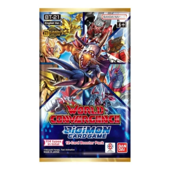 Bandai Digimon Card Game World Convergence BT21 Booster Box