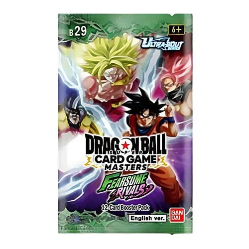 Bandai Dragon Ball Super Card Game Masters Fearsome Rivals Booster Box B29