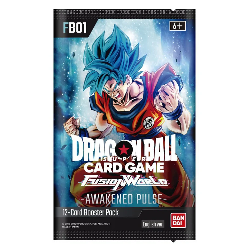 Bandai Dragon Ball Super Card Game Fusion World Booster Box Awakened Pulse FB01
