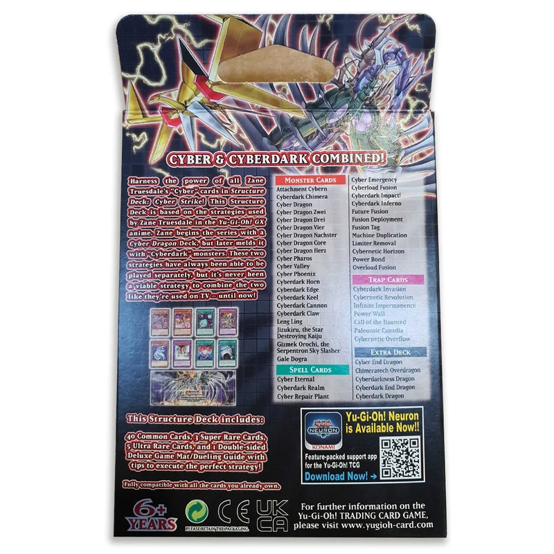 Konami YuGiOh Cyber Strike Structure Deck Unlimited Edition