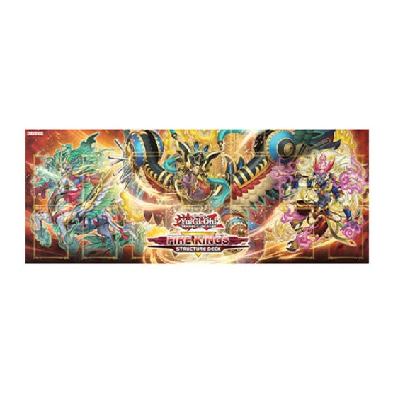 Konami YuGiOh! Revamped Fire Kings Structure Deck Unlimited Edition