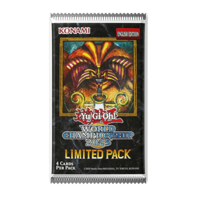 Konami YuGiOh 2025 Limited World Championship Booster Box