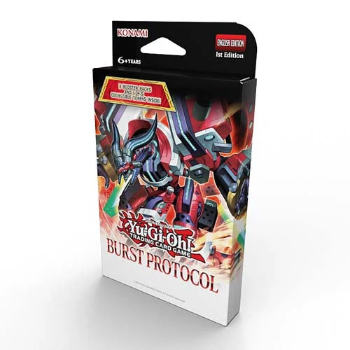 Konami YuGiOh! Burst Protocol 3-Booster Tuckbox